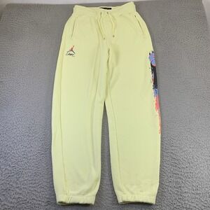 Air Jordan x Union LA Joggers Mens Medium 30" Inseam Fleece Drawstring Pockets